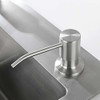 Dispenser De Detergente Jabon Para Cocina Plateado 1