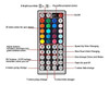 Hwylizg Control Remoto Inalámbrico De Luz Led Ir De 2 Puerto 4