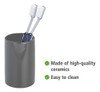 Wenko Ceramic Tumbler Makeup Brush, Toothbrush Holder, Tooth 1