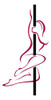 Caño Pole Dance Colgante Giratorio 0