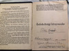Antigua Libreta De Hungría - Año 1939 1