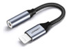 Adaptador Ugreen Us211 Lightning Para P2 3.5mm 10cm 1