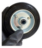 6 Rodas Borracha Maciça 100mm Rolamento Rolete Beltools 6