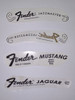 Decal Fenderr Stratocaster México. Al Agua. 4