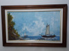 1318- Alcy Vianna Ost 90x60cm Com Moldura - Marinha. 4