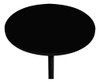 Mesa De Canto Lateral Redonda Sala Mdp Albany Preto 3