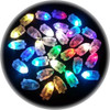 20 Capsulas Led Multicolor Multiples Usos On/of C/pila 0