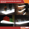 Repisa Bar Estante Acrílico Led Bco. Ef-4422w 2