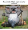 Estátua Do Jardim Swing Koala Swing Koala 6