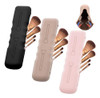 3pack Travel Makeup Brush Holder, Silicone Makeup Brush Case 0