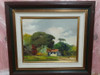 296- Eduardo Carlson. Ose 54 X 63cm - Paisagem Rural 1
