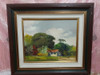 296- Eduardo Carlson. Ose 54 X 63cm - Paisagem Rural 2