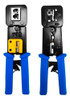 Alicate Para Crimpagem Cabo De Rede Rj45, Rj12 E Rj11 [azul] 0