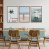 Chditb Beach Conjunto De Arte De Pared De Lona Enmarcada, Ta 3