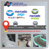 Bisagra Plastica 80mm  Reforzada Industrial Marca Piaz 7