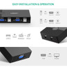 Hub Comutador Ugreen Kvm Switch 2 In 4 Usb 2.0/vga Preto 2