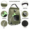 Bolsa De Ducha De Camping Con Calefaccion Solar 20litros 2