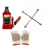 Kit Para Auto Gato Botella 2t + Llave Cruz + Regalo 0