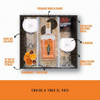 Kit Regalo Gin Jaipur Box + 2 Copas Transparentes Grabadas 1