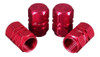 Juego De Tapitas De Valvula Deportiva Metalizada 4 Pcs 0