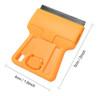 Scraper Plastico Polarizado Oferta Yellow +  2 Repuestos 2