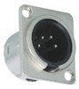Adaptador De Conector Tipo D, Conector Xlr Macho De 4 Pines, 2
