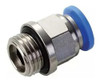 Conector Engate Rápido Tubo Pu 6mm X Rosca 1/4 Bsp - 4 Peças 0