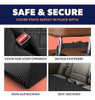 Protector De Asiento Trasero Para Perro, 5