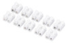 55 Unidades De Conector Push Quick Wire, Braçadeira De Mola 3