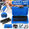 Kit De Soquete Extrator De Porcas E Parafusos De Impacto De 3