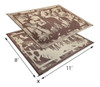 Ming's Mark Inc. Hc8117 - Alfombrilla Para Camuflaje (3.1 1