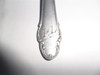 Antiguo Tenedor Postre Sellado P.l Metal Plateado Cubierto 1