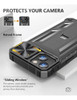 Funda Protectora Para iPhone 13 Mini Con Soporte Negro 1