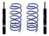 Amortiguador Y Espirales Progresivos Kit X2 Vw Gol Delantero 0