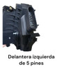 Cerradura De Puerta Delantera Izquierda Ford Fiesta Kinetic 1