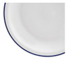 Plato De Porcelana Playo 27cm Cocina Bazar Vajilla Tsuji 452 0