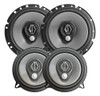 Combo Parlantes Auto 6 Bbr Bomber Sin Reja + Parlantes 5 Bbr 0