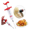 Jeringa Gastronomica Para Marinar Carne Pollo Aguja De Acero 1