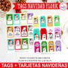 Kit Imprimible Flork Navidad Tags Tarjetas Emprendedor #3 5