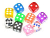 Smartdealspro Paquete De 10 Dados D6 De Seis Caras 0