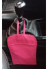 Cubre Volante Zigzag Negro/ Fucsia + Bolsita Multiuso- Mujer 3 Cubre Volante Zigzag Negro/ Fucsia + Bolsita Multiuso- Mujer 3