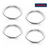 Kit Aros Difusores Aire + Aro Cromado Base Cufia Gol Trend 1