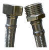 Flexible Acero Inoxidable Para Agua 1/2 X 20 Cm 5 Unidades 1 Flexible Acero Inoxidable Para Agua 1/2 X 20 Cm 5 Unidades 1