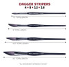 Wa Portman Dagger Paint Brush Set De 4 - Pincel De Daga Para 0