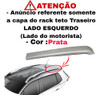 Capa Moldura Rack Teto Traseiro Peugeot 2008 2015/2019 Le 1
