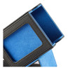 Caixa De Armazenamento De Cartão De Baralho De Preto Azul 2
