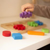 Juego De Encastre Engranaje Formas Geométricas Colores Uovo 1