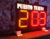 Indicador De Turno Led Con Numero De Puesto Caja. 5