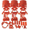 Kossel Mini Piezas Impresas De Plástico Para Reprap Impresor 2