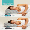 Blissbury Contour Pillow, Almohada De Contorno De Espuma Vis 1